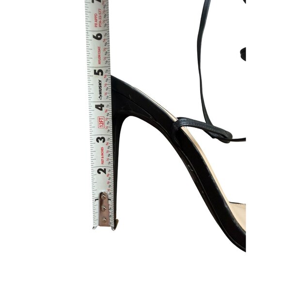 SJP Black Glitter Sandals Heels Size 39.5 / US 9.5 NEW NWOB - Picture 8 of 8